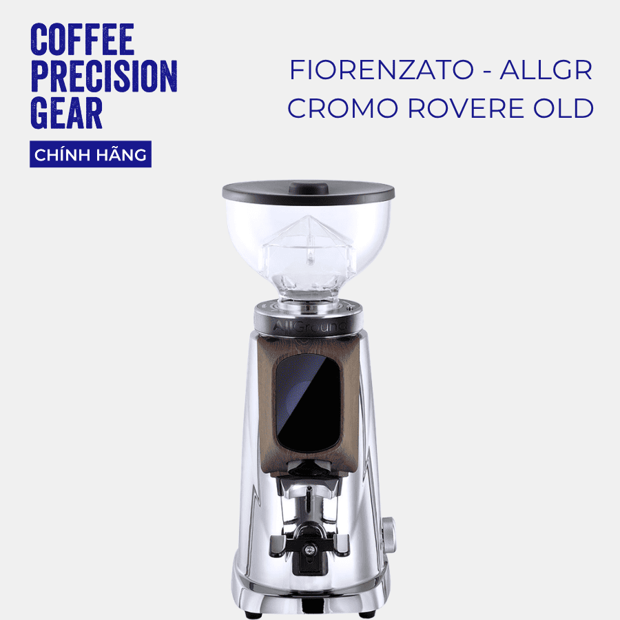 Máy Xay Cà Phê Fiorenzato - ALLGR (Cromo Rovere Old)