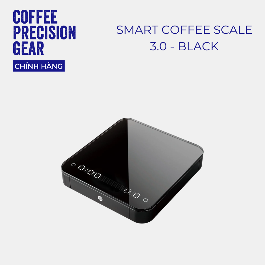 Cân Điện Tử Pha Cà Phê zeroHero - Smart Coffee Scale 3.0-Black