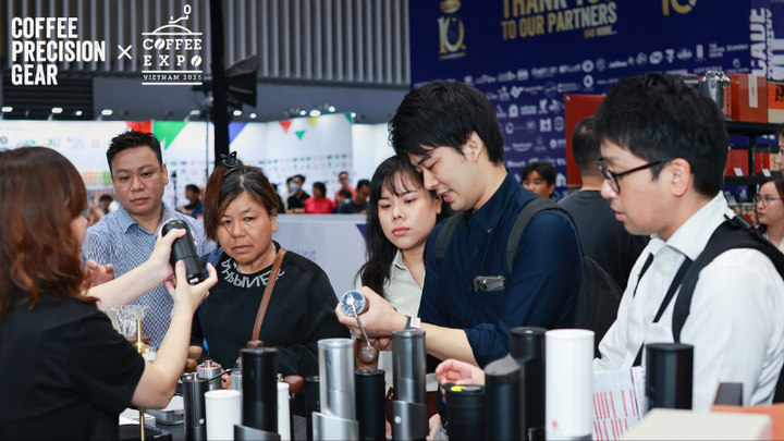 Coffee Precision Gear Tại Coffee Expo Vietnam 2025: Hành Trình Của Những Trải Nghiệm Cà Phê Đầy Cảm Hứng