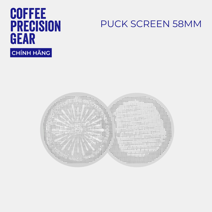 zeroHero Water Distribution Screen - Espresso Puck Screen 58mm