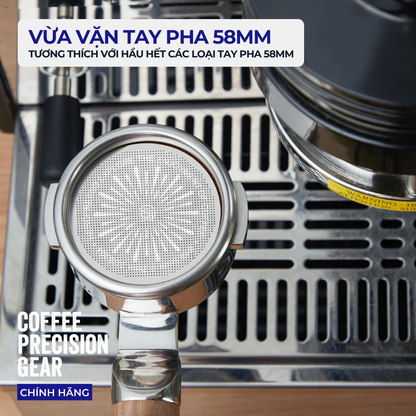 zeroHero Water Distribution Screen - Espresso Puck Screen 58mm