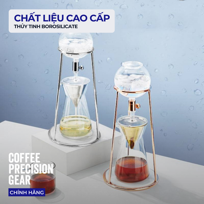 Tháp Pha Cà Phê Coldbrew 400ml zeroHero - DingYuan MINI Ice drip coffee maker