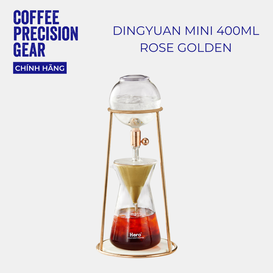 Tháp Pha Cà Phê Coldbrew 400ml zeroHero - DingYuan MINI Ice drip coffee maker
