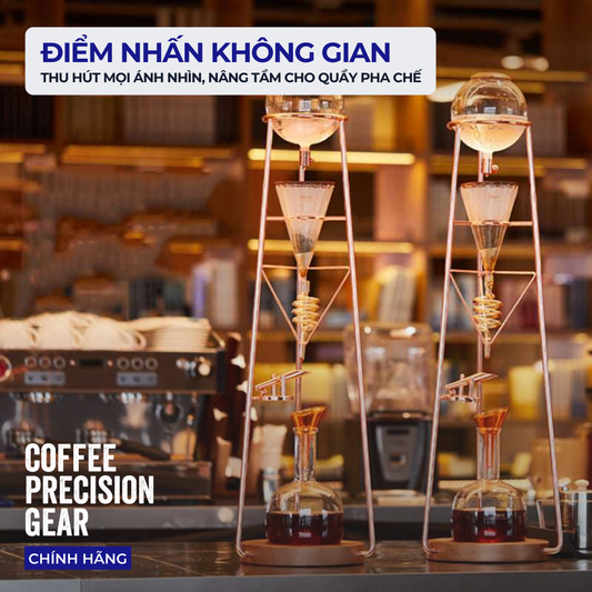Tháp Pha Cà Phê, Trà Nhỏ Giọt Dingyuan Max zeroHero - Ice Drip Coffee Marker 1000ml - 1200ml