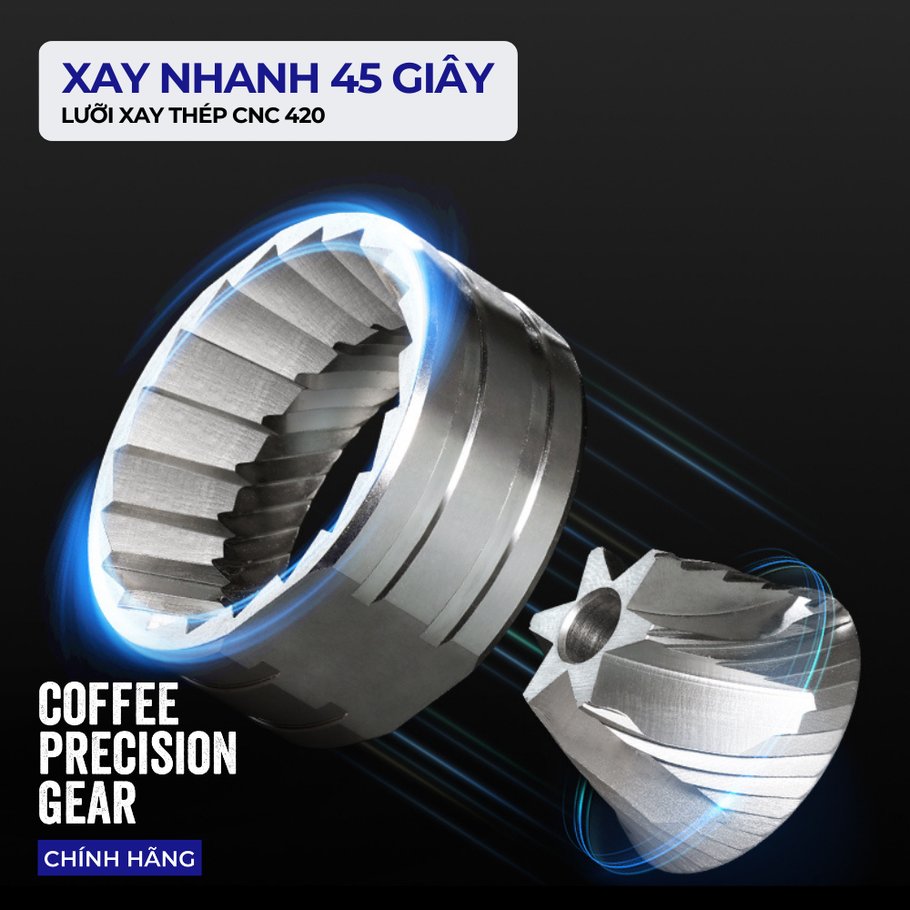Máy Xay Cà Phê Cầm Tay Mini zeroHero - Rui Mini E-grinder