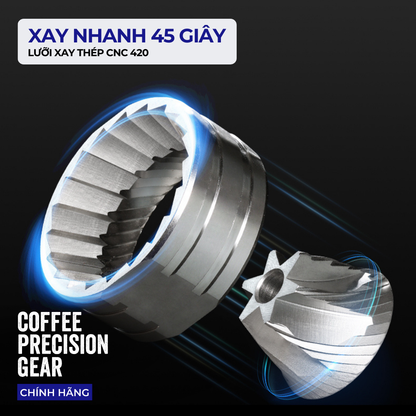 Máy Xay Cà Phê Cầm Tay Mini zeroHero - Rui Mini E-grinder