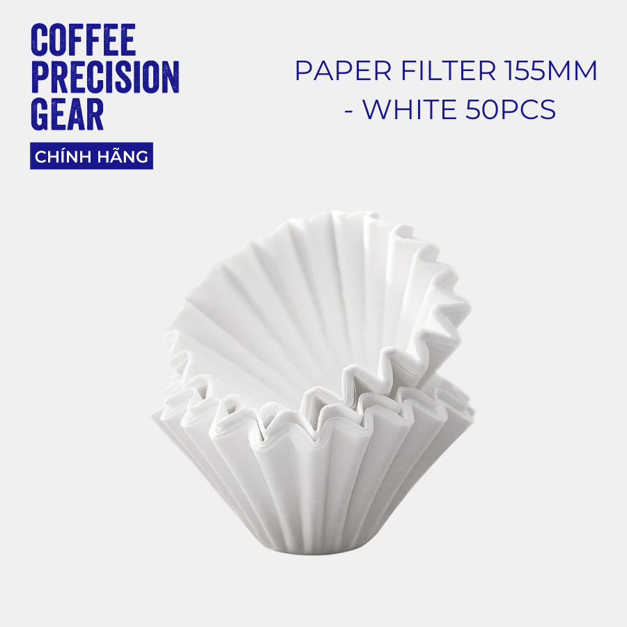 Giấy Lọc Kalitta 185mm zeroHero - Basket Paper Filter White 50pcs
