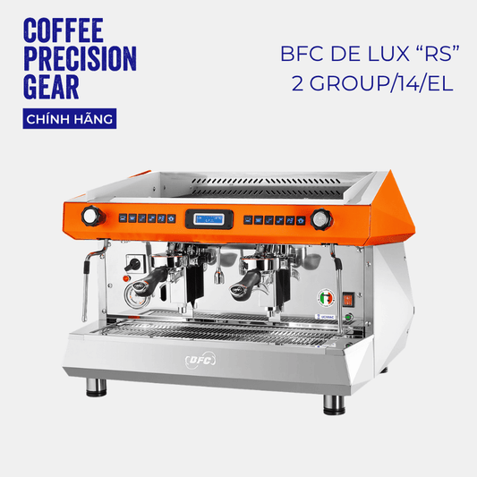 Máy Pha Cà Phê BFC - DE LUX “RS” 2 Group/14/EL