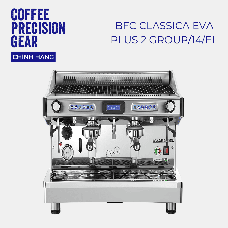 Máy Pha Cà Phê BFC - Classica Eva Plus 2 Group/14/EL