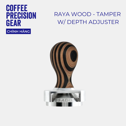 Tay Nén Cà Phê Có Điều Chỉnh - Pesado Tamper W/ Depth Adjuster 58.5mm