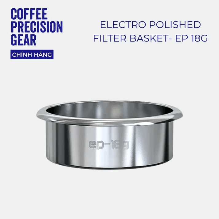 Rổ Lọc Cà Phê EP 18g/20g/22g Pesado - Electro Polished Filter Basket 58mm
