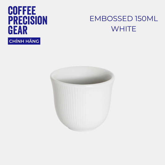 Cốc, ly sứ không quai - Loveramics - Brewers Embossed Tasting Cup 150ml
