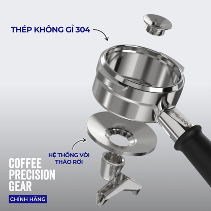 Tay Cầm Máy Pha Cà Phê Có Vòi Breville 54mm Pesado - HYBRID Double Spouted Portafilter