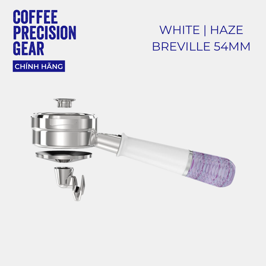 Tay Cầm Máy Pha Cà Phê Có Vòi Breville 54mm Pesado - HYBRID Double Spouted Portafilter