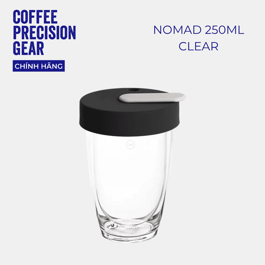 Ly Thủy Tinh Giữ Nhiệt Cao Cấp Chính Hãng 250ml Loveramics - NOMAD (Clear)