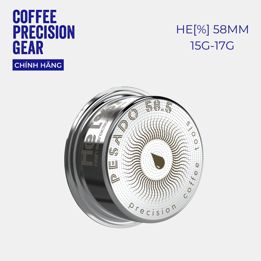 Phin Chứa Cà Phê Tăng Cường Chiết Xuất Size S 58mm Pesado - High Extraction He[%] Filter Baskets