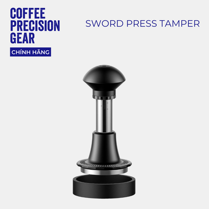 Tay Nén Cà Phê zeroHero - Press Adjust Tamper Ripple Base 58.5mm