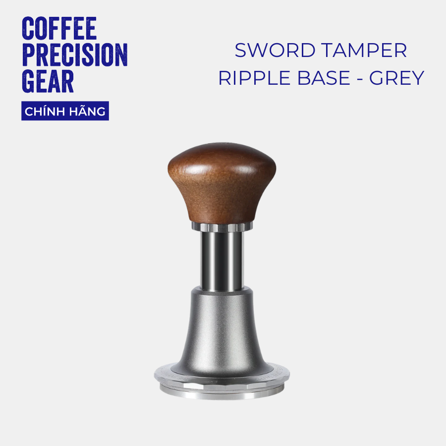 Tay Nén Cà Phê Đồng Đều Lực zeroHero - Sword Tamper 58,5mm Ripple Base