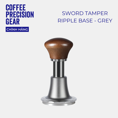 Tay Nén Cà Phê Đồng Đều Lực zeroHero - Sword Tamper 58,5mm Ripple Base