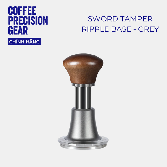 Tay Nén Cà Phê Đồng Đều Lực zeroHero - Sword Tamper 58,5mm Ripple Base