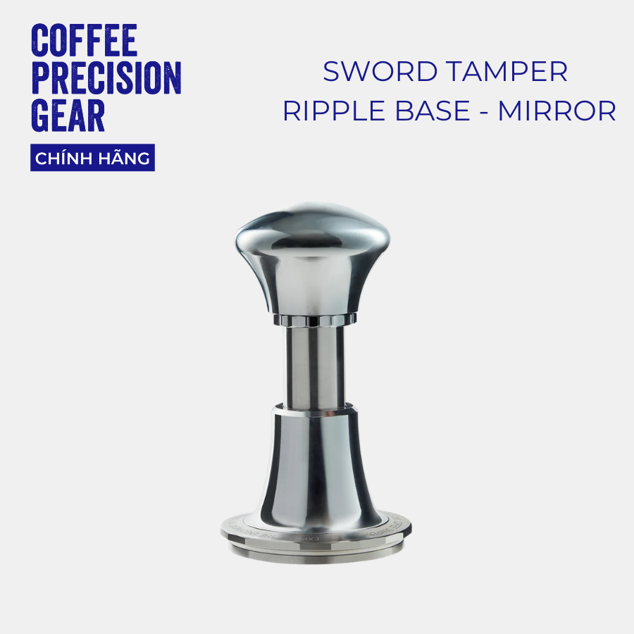 Tay Nén Cà Phê Đồng Đều Lực zeroHero - Sword Tamper 58,5mm Ripple Base