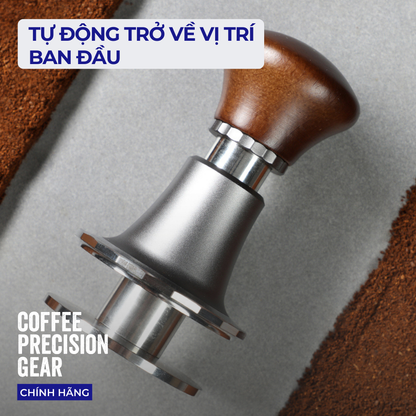 Tay Nén Cà Phê Hỗ Trợ Đồng Đều Lực zeroHero - Sword Tamper 58,5mm Waffle Base