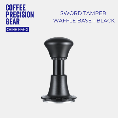 Tay Nén Cà Phê Hỗ Trợ Đồng Đều Lực zeroHero - Sword Tamper 58,5mm Waffle Base