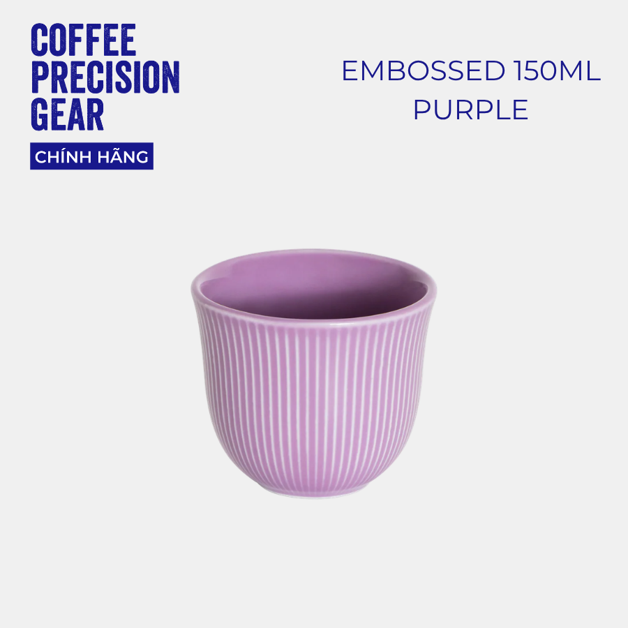 Cốc, ly sứ không quai - Loveramics - Brewers Embossed Tasting Cup 150ml