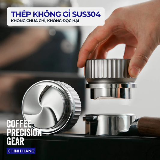 Dụng Cụ Dàn Phẳng Cà Phê 58mm zeroHero - Thor Adjustable Coffee Distributor
