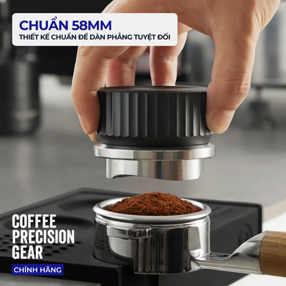 Dụng Cụ Dàn Phẳng Cà Phê 58mm zeroHero - Thor Adjustable Coffee Distributor