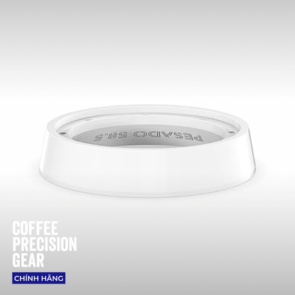 Vòng Đong Cà Phê Thép Không Gỉ - Pesado White/Black Magnetic 58mm&54mm Dosing Ring