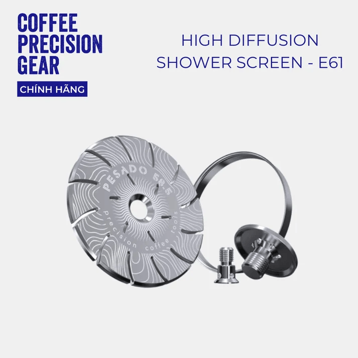 Lưới Khuếch Tán Nước Pesado - High Diffusion Espresso Shower Screen E61