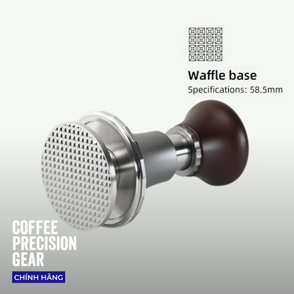 Tay Nén Cà Phê Hỗ Trợ Đồng Đều Lực zeroHero - Sword Tamper 58,5mm Waffle Base