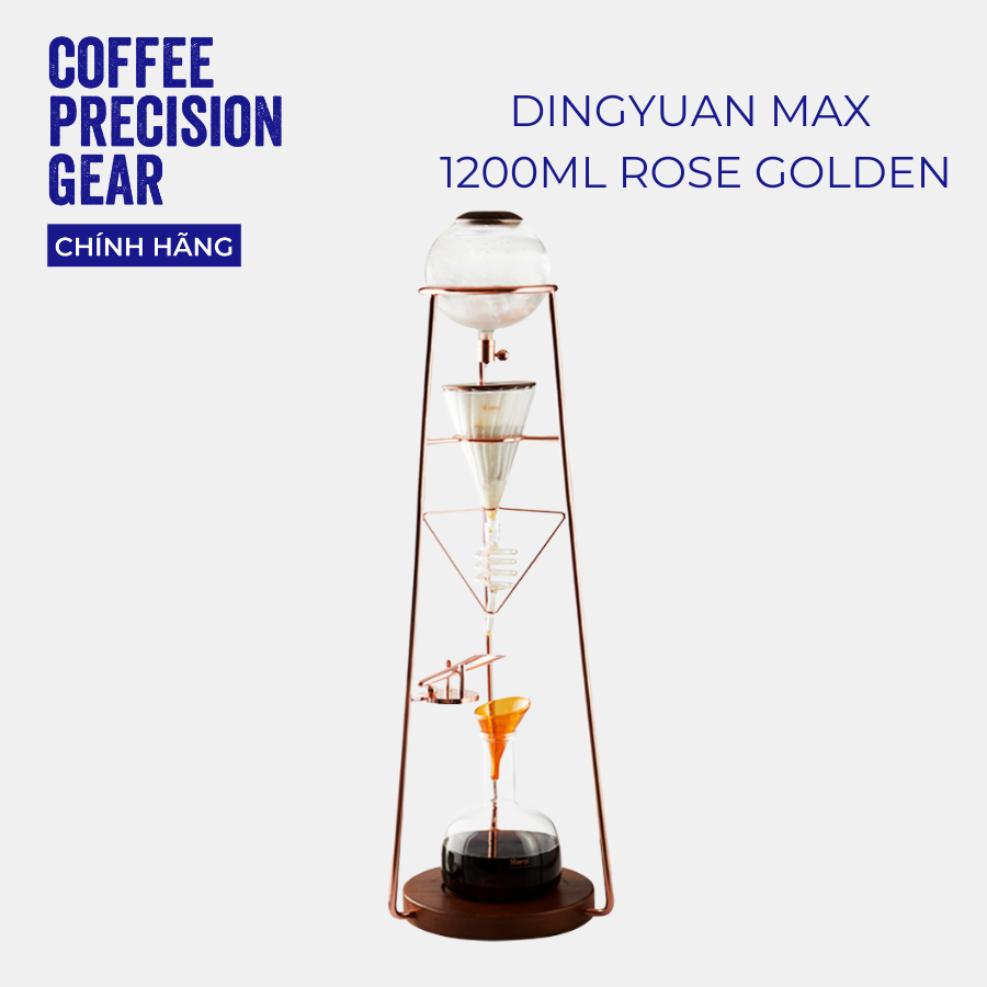 Tháp Pha Cà Phê, Trà Nhỏ Giọt Dingyuan Max zeroHero - Ice Drip Coffee Marker 1000ml - 1200ml