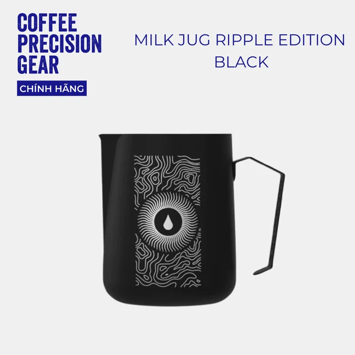 Ca Đánh Sữa 490ml - Pesado - Milk Jug Black/White Ripple Edition