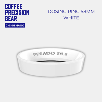 Vòng Đong Cà Phê Thép Không Gỉ - Pesado White/Black Magnetic 58mm&54mm Dosing Ring
